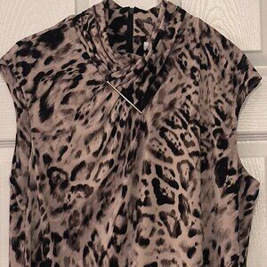 NEW Calvin Klein Sleeveless Blouse – Size XL (New with Tags)